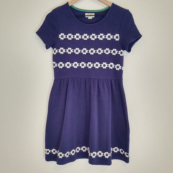 Johnnie B Other - Johnnie B 13 14 Dress Short Sleeve Navy Blue Daisy